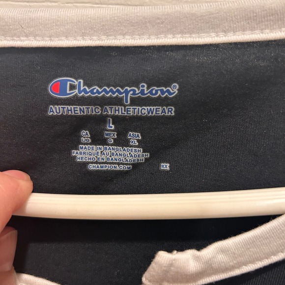 NWT Champion Iowa Hawkeyes Lace Up Raglan Long Sleeve T Shirt Women's Large - Picture 6 of 7